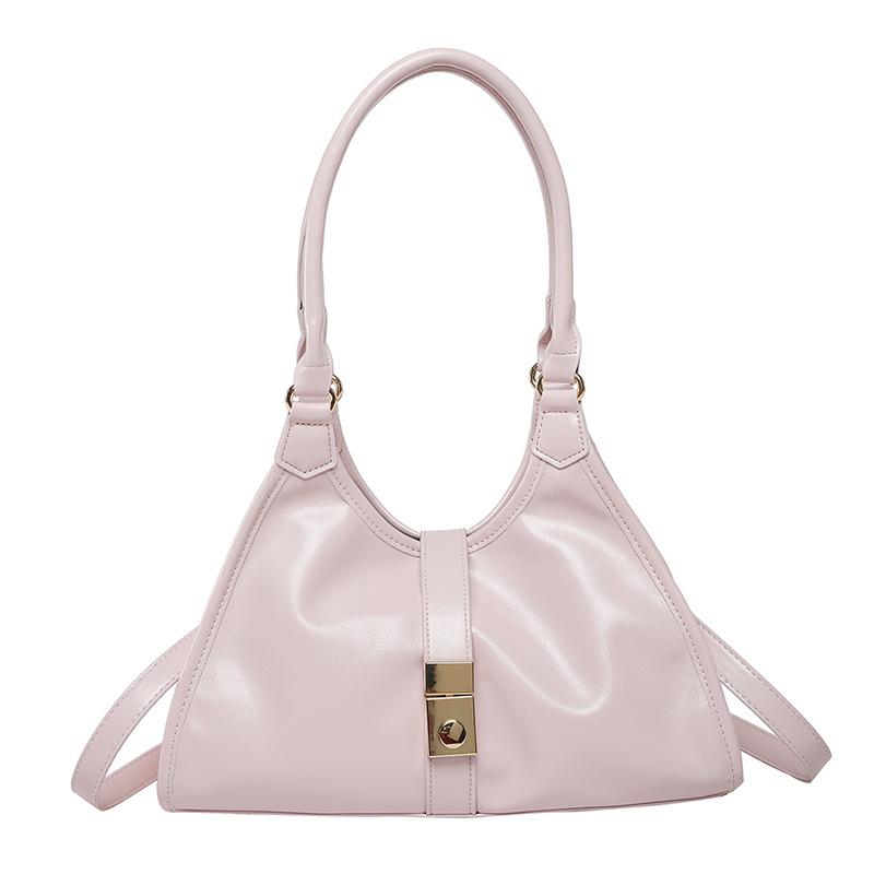 2025 summer new fashion simple retro handbag underarm bag high value niche trend commuter bag women