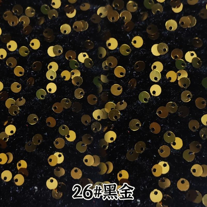 Evening Gowns Encrypt Shining 5mm Sequin Fabric Stretch Velvet Fabrics For DIY Wedding Elegant Party Dresses handmade DIY, etc