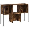 Bookshelf Smoked Oak 102x28x172 cm Engineered Wood