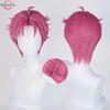 KPop Demon Hunters Saja Boys Rumi Mira Zoey Jinu Romance Mystery Baby Abby Heat Resistant Synthetic Hair Anime Wigs +Wig Cap