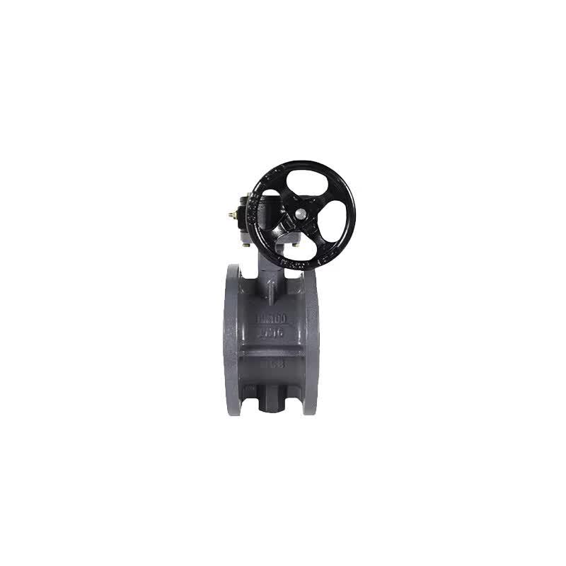Steel Nian Zhenpin Manual Cast Steel Butterfly Valve