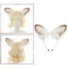 Sheep Ears Headbands Furry Sheep Ear Headband Halloween Party Prom Cosplay Costume Hair Accessories Headwear for Women
