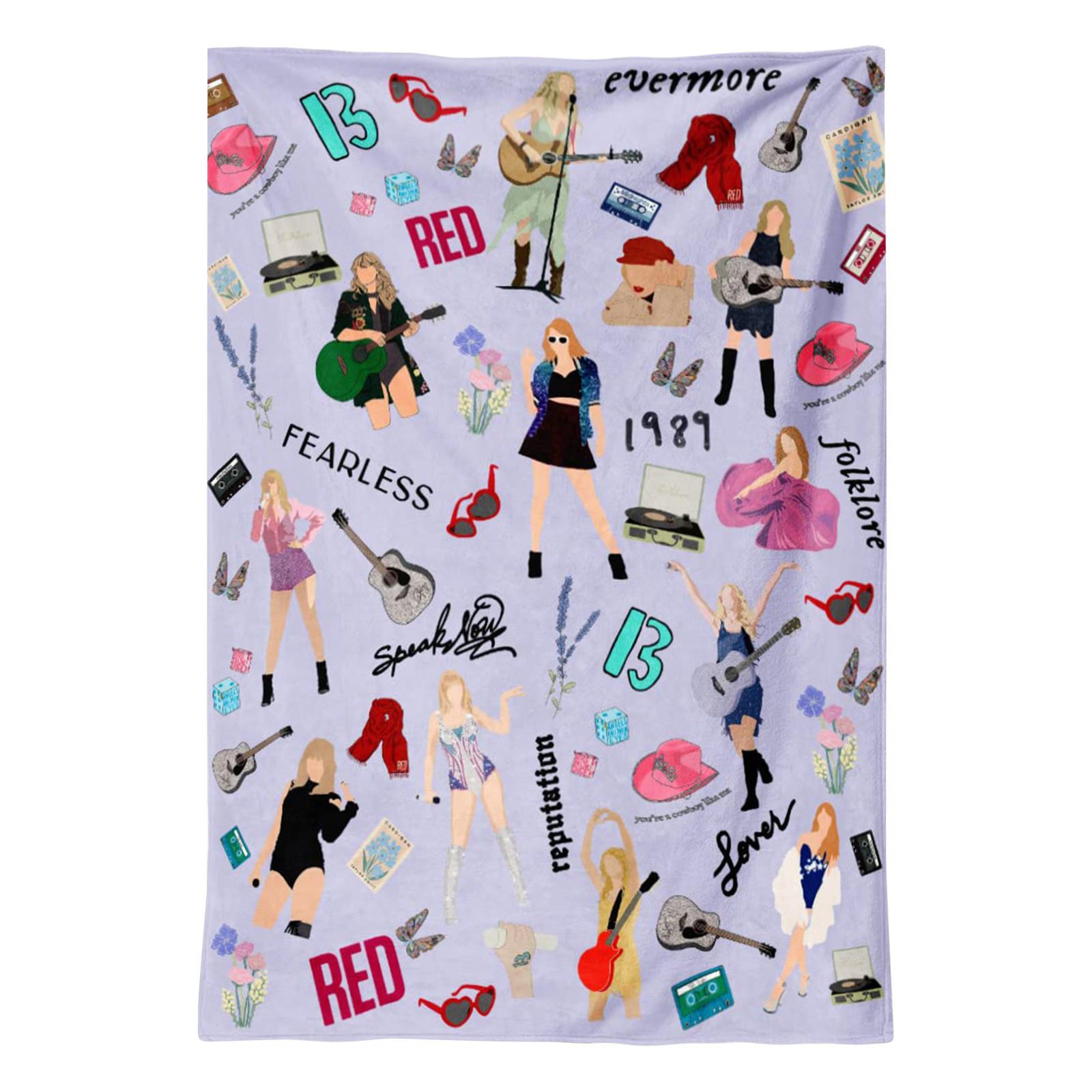 Flannel Blanket Soft Double-sided -conditioned Nap Blanket