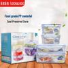 4-Piece Plastic Food Storage Set