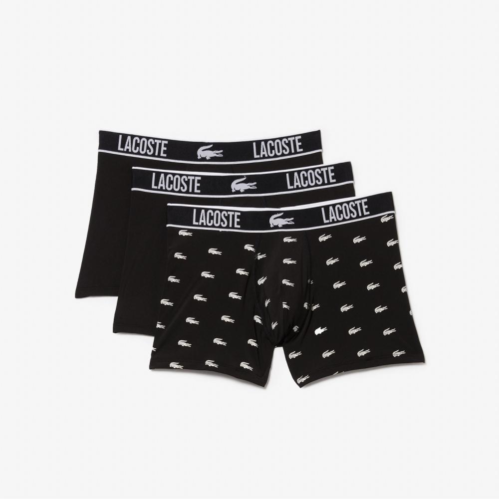 

LACOSTE Мужские трикотажные шорты из полиэстера, 3 комплекта 5H9972 53G MYJ