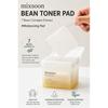 mixsoon Bean Toner Pad 180ml / 70 Pads – 7 Bean Extract Moisturizing & Gentle Exfoliating Toner Pads