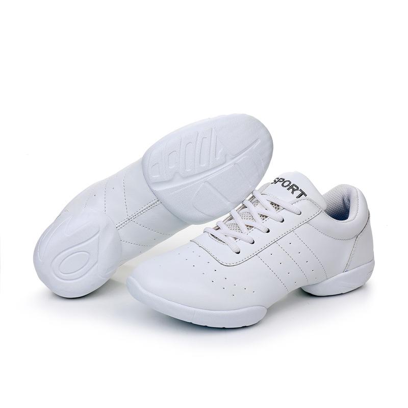 Children s athletic shoes, aerobics shoes, white cheerleading shoes, training and competition shoes, artistic gymnastics shoes, 37