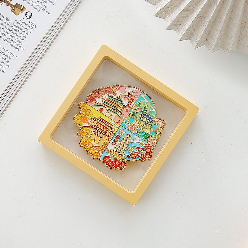 Xi'an Vier Jahreszeiten Landschaft Kühlschrankmagnet - Reisesouvenir
