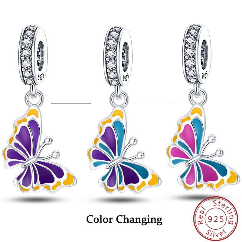 Temperature Change Color Copper Craft Chameleon Elephant Claw Pad Charms 3Mm Handmade Exquisite Jewellery Crafting