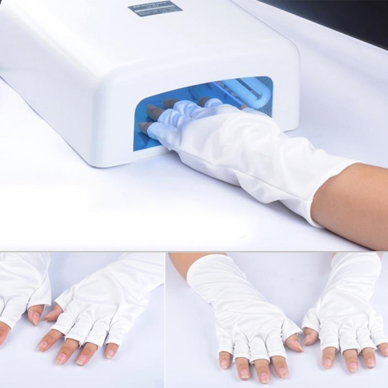 Buy 1Pair Anti UV Glove Protection Nail Art Glove Anti Radiation Glove