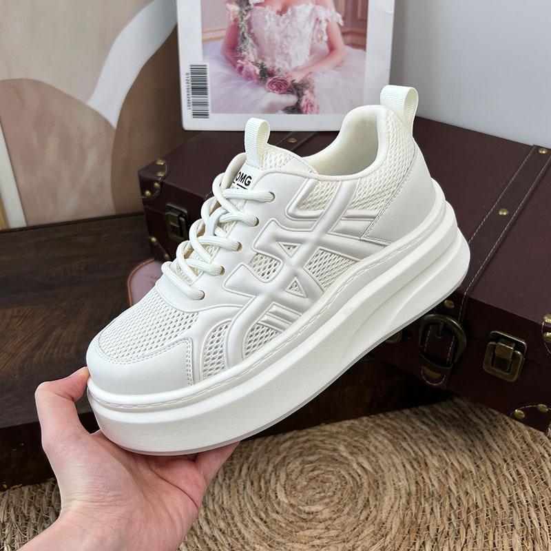 Absorbierende Sohle Papa-Schuhe Damen Sommer Dicke Sohle Höherlegende Sportschuhe Lässige Vielseitige Schuhe Kinder Trendige Laufschuhe