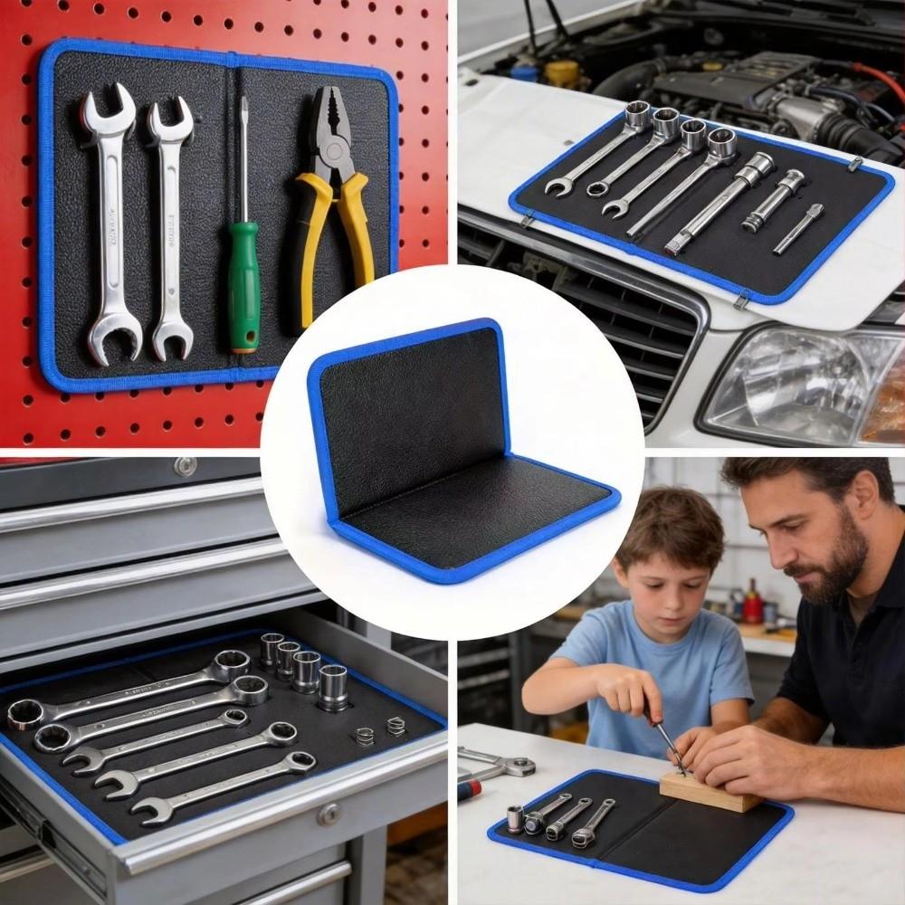 Strong Magnet Magnetic Tool Mat Foldable Folding Magnetic Tool Storage Pad Garage Organization