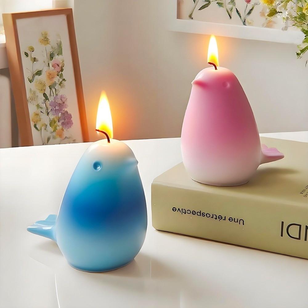 Silicone Silicone Candle Mold DIY Bird Mold New Animal Ornament Mold  Home Decoration
