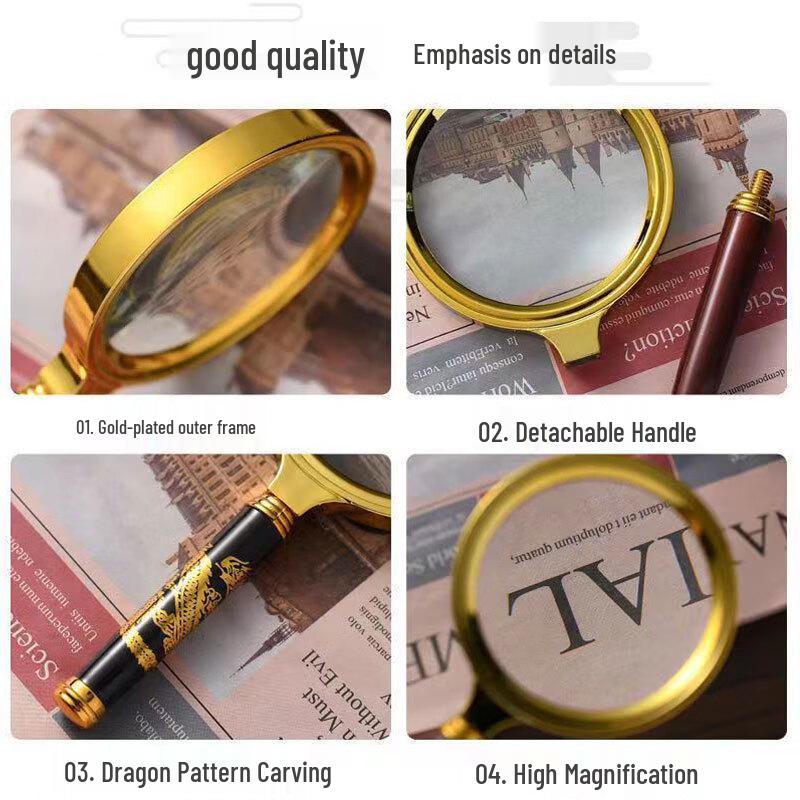 ShiliDe 100x High-Definition Reading Magnifier