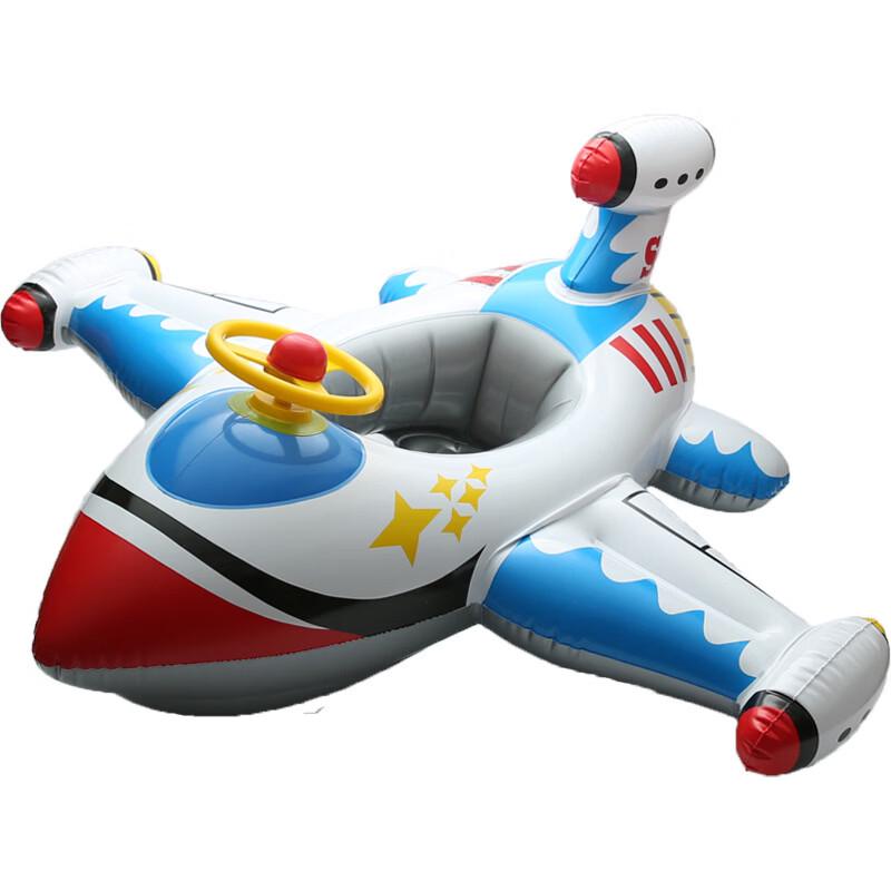 Yuzhan Children s Thickened Inflatable Airplane Boat Swimming Ring