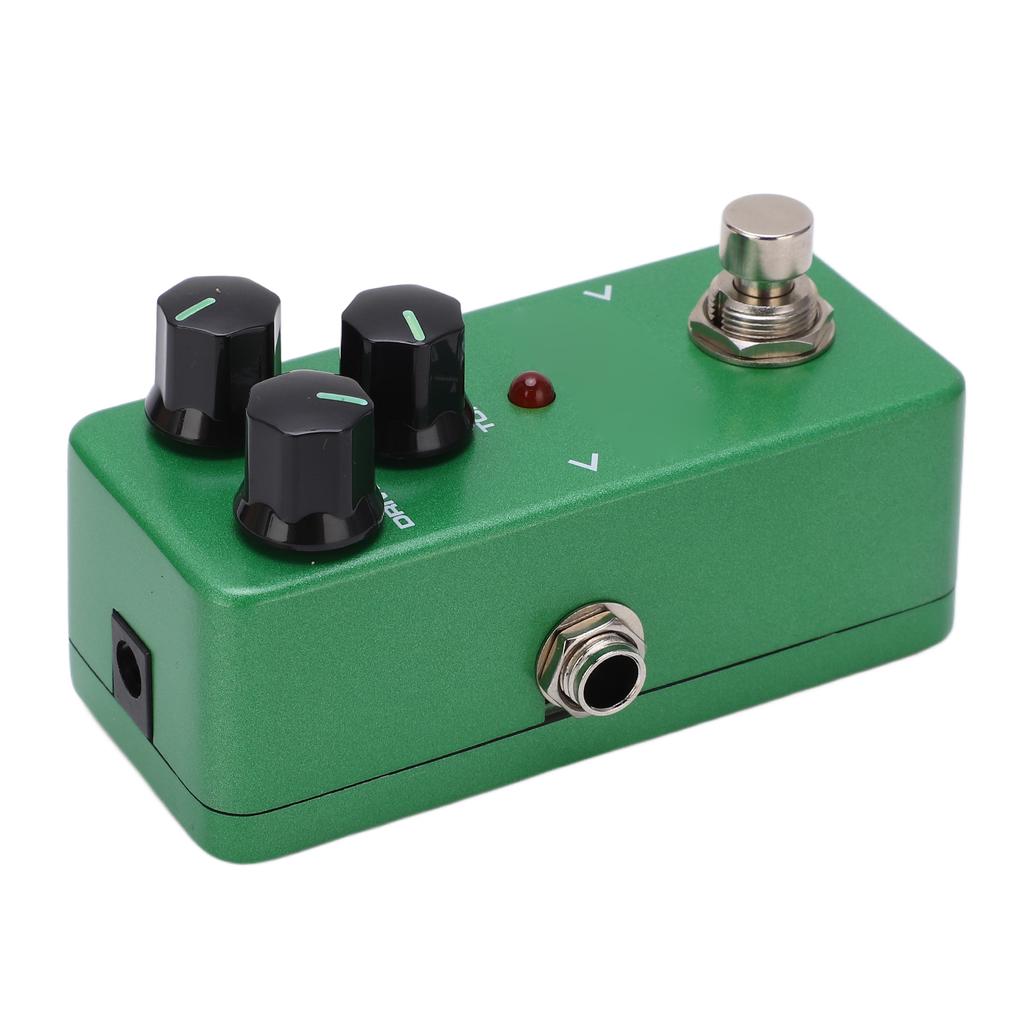 Guitar Effect Pedal OVERDIRVE Mini Single Adjustable Musical Instrument Accessory Green