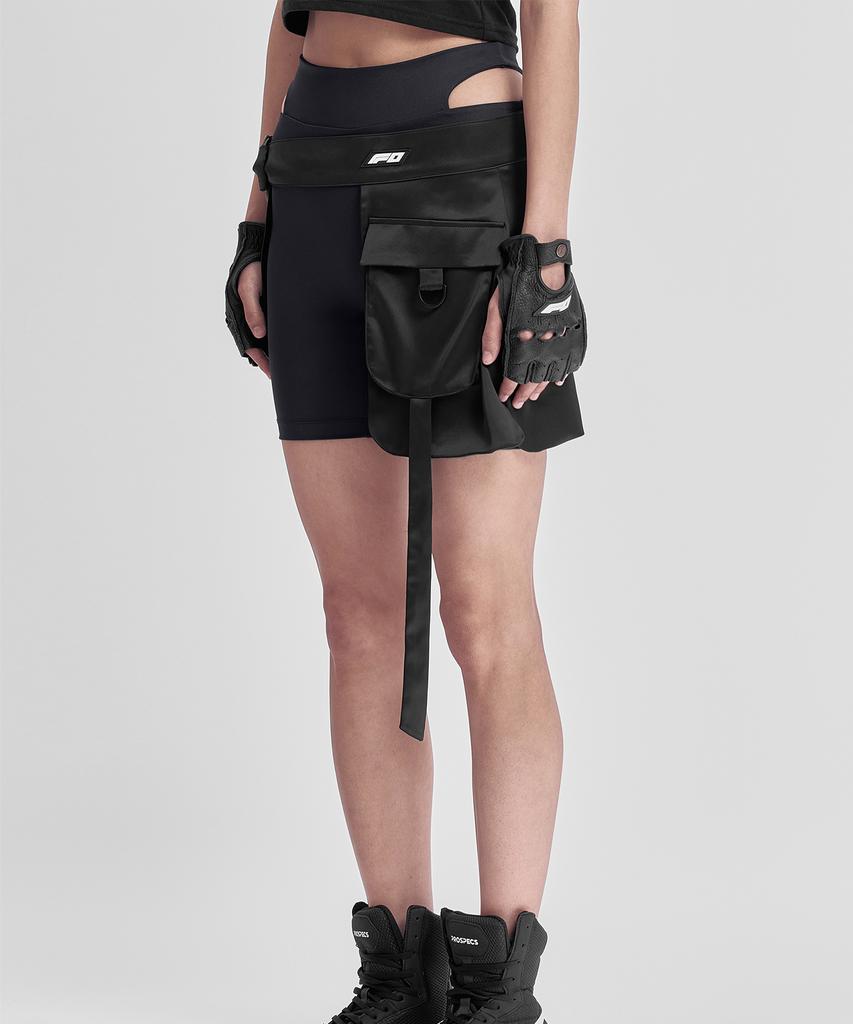 Panyoung Cargo Wrap Skirt