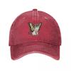 Eastern Tiger Swallowtail Butterfly Cat Baseball Cap Trucker Hat Derby Hat Golf Hat Genuine Women Hats Unisexs