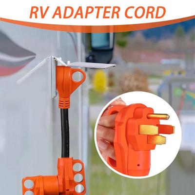 50 Amp Adapter RV Cord Heavy Duty Converter RV Generator Adapter 50 Amp To 30 Amp Dogbone Converter RV Electrical Adapter 18