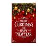 Santa Claus Christmas Garden Flag Single-sided Printing Elk Snowman House Yard Flag Large Banner Outdoor Decoration