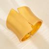 Exaggerated Alloy Wide Bangles for Women Vintage Irregular Open Cuff Armband Bracelets Party Jewelry