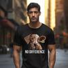 Vegan Activists Tee-Shirt Antispeciesism No Difference Calf and Dog Lovers Gift Ideas for Plant Based for Animal Liberation Tee