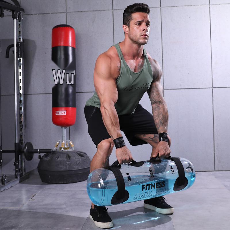 Portable Inflatable Weighted Water Bag for Strength and Balance Training