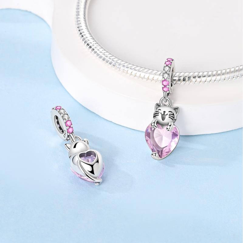 copper Cat Claw Charm Bead Charms Pendant Dangle Jewellery Compatible With Authentic Bracelets Ideal For Women Do It Yourself Gift Party Fashion