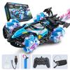 Colorful Lights Spray Stunt Racing 4WD Shift 2.4G Wireless Gesture Induction Racing Race Remote Control Toy Car