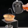 Hushålls Kaffepanna i Rostfritt Stål Kaffedroppande Vattenkokare Tekanna Pipad Vattenkokare 500ml