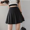 GMXIA Women's Fashion Casual Solid Color Print Summer Spring Skirt