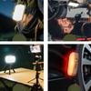 Camping Light Rechargeable Magnetic Cordless Battery Powered Flood Lights For Hiking Fishing Tent Outdoor Power Outage Job Site