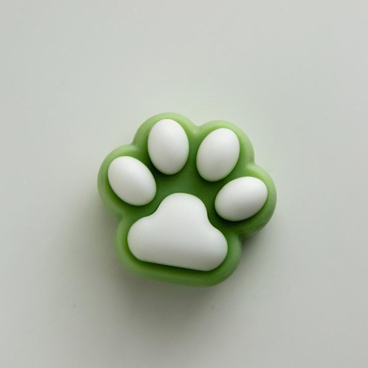 45g Handmade Cartoon Cat Claw Face Soap - Cute & Novel Cleansing Doodle Soap