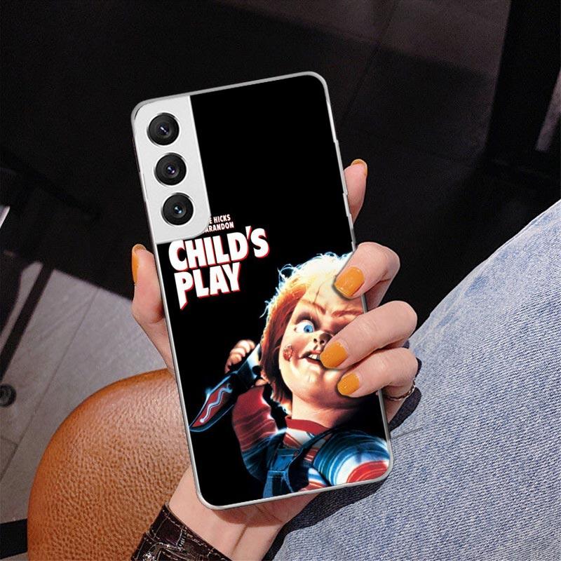

Chucky Child s Play Phone Case For Samsung Galaxy S24 S25 Edge S26 Ultra S23 S22 S21 Plus S20 FE + Personalized Print Cover Gala Samsung S23