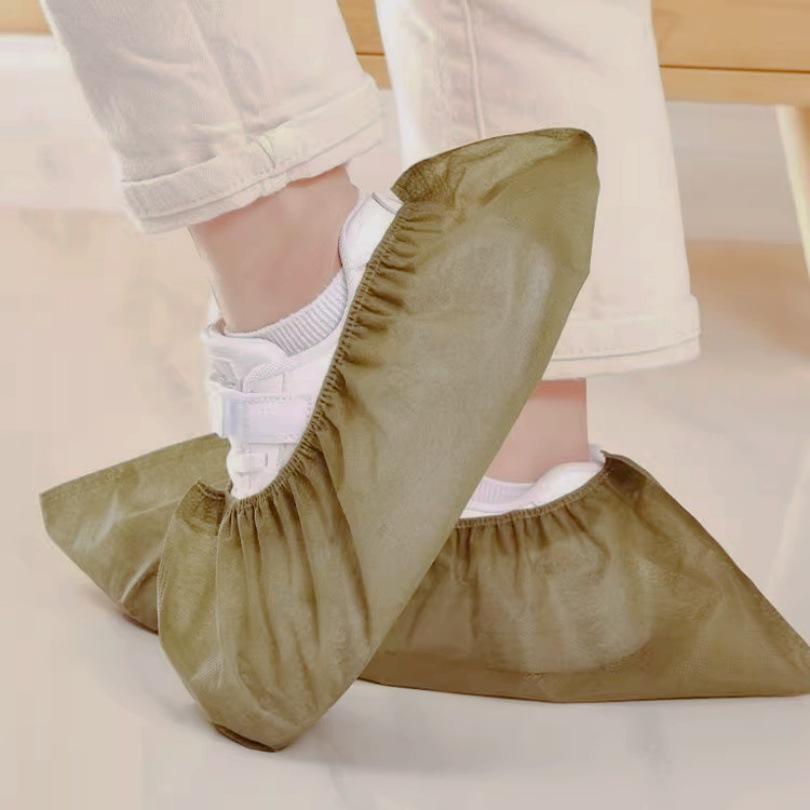 Disposable Non-Slip Indoor Shoe Covers - Thick, Dustproof, Wear-Resistant for Students & Adults