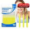 Thin 0.03in/0.08cm Interdental Brushes Disposable Portable Teeth Gap Cleaner Oral Deep Cleaning Interspace Toothbrush