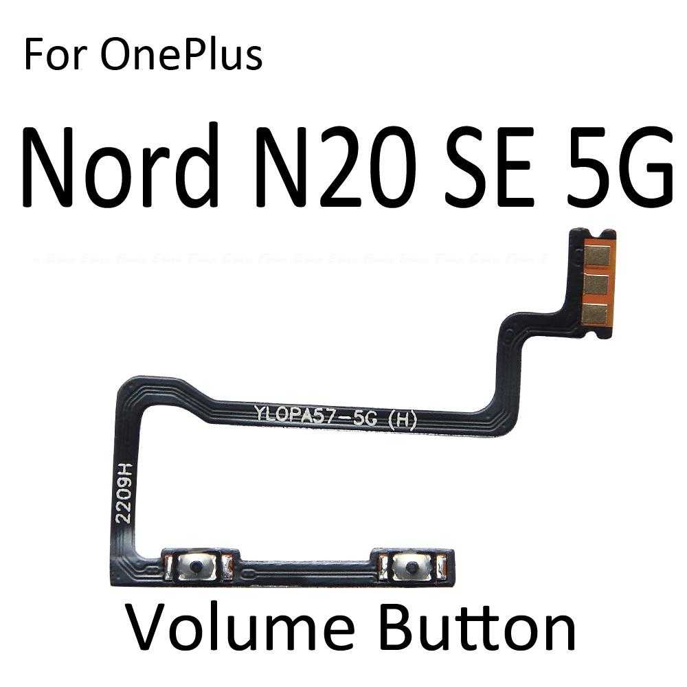 Power On Off Button Volume Switch Key Control Flex Cable Ribbon For OnePlus Nord CE 3 4 CE3 CE4 Lite N10 N20 SE N30 Repair Parts
