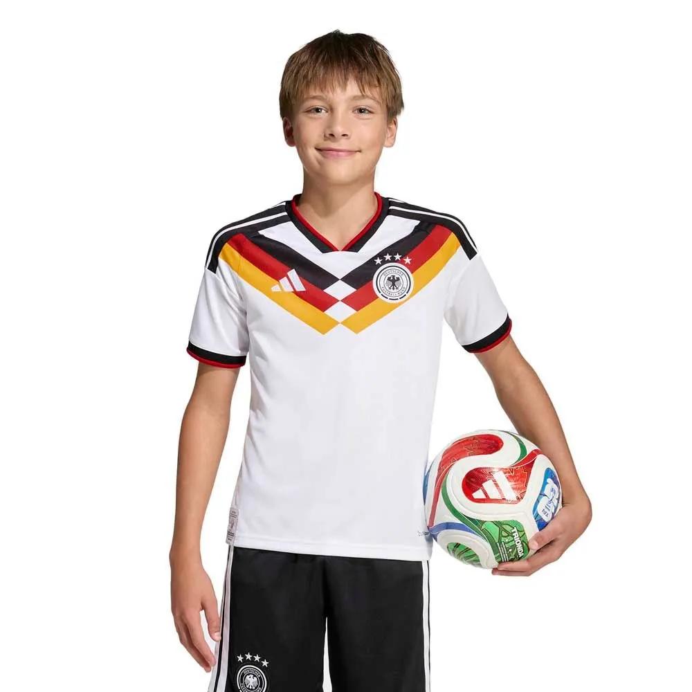 Adidas Germany 26/27 Replica Home Junior T-shirt 100% Recycled Polyester