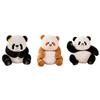 Animal Panda Plush Keyring Simulated Panda Plush Pendant Funny Panda Plush Keychain  Unisex
