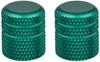 POSH FAITH Motorcycle Supplies Aluminum Colored Air Valve Cap Knurled