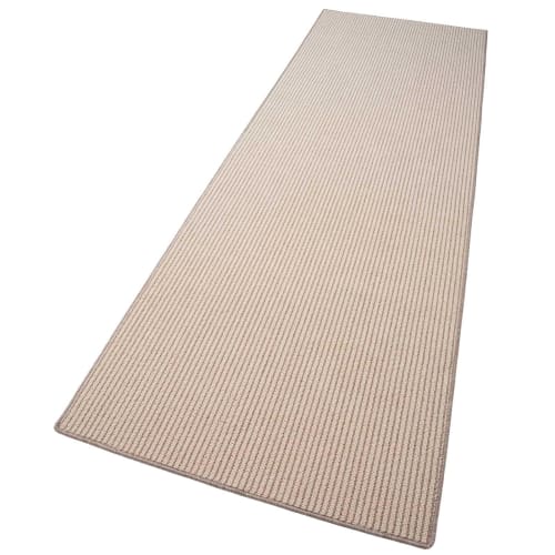 Hiratsu Sangyo Mega Mat, Stripe, for Kitchen Use, 80 X 240 Cm, Made In Japan, Washable, Non-Slip, Stays In Place, Long, Stylish Floor Sheet, Suitable