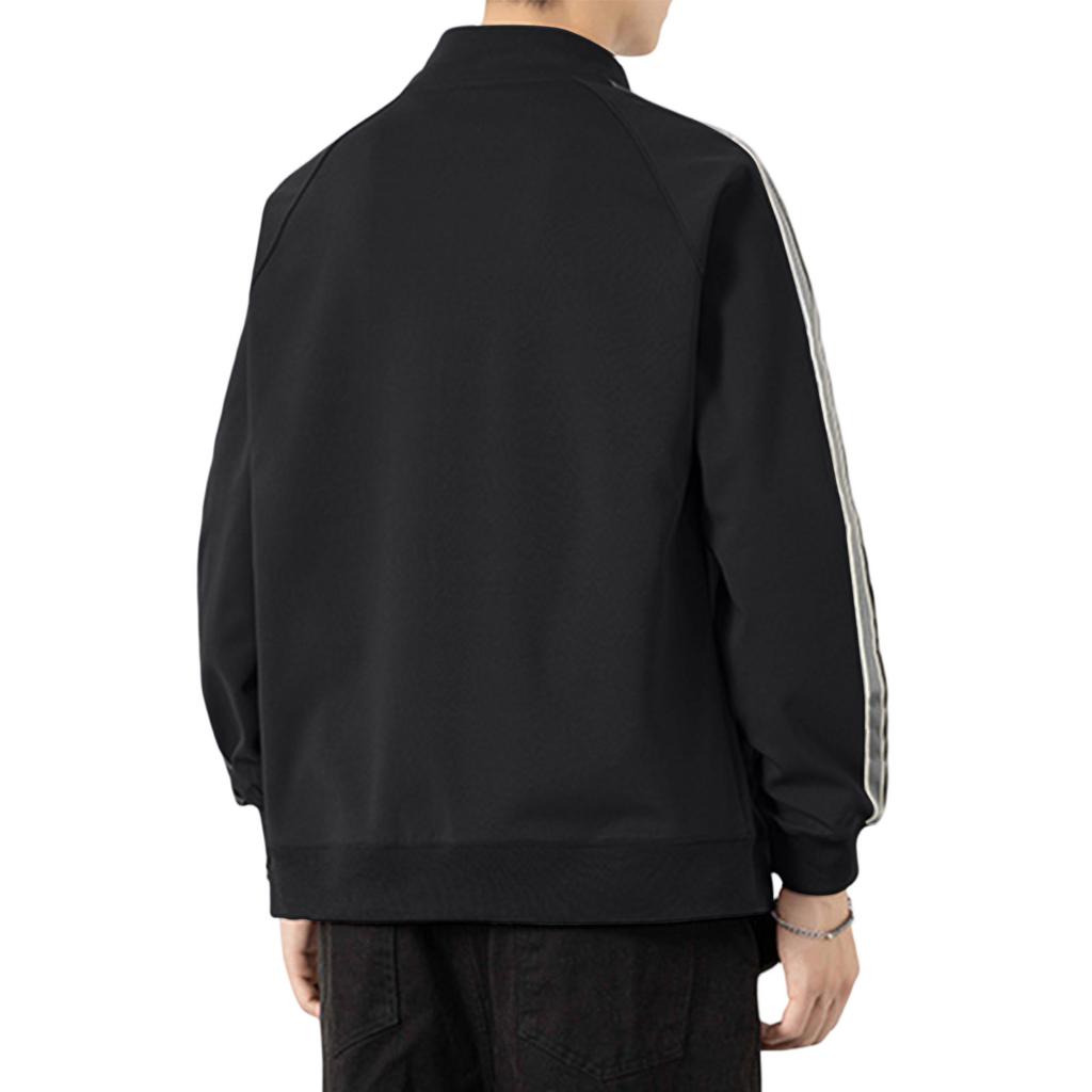 Men's  Leisure  Standing Collar  Zipper  Sports  Hoodie  Coat