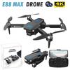 E88 Max Brushless Drohne mit 4K HD Dual-Kamera, optischem Fluss-Positionierungssystem, faltbarem RC-Quadcopter