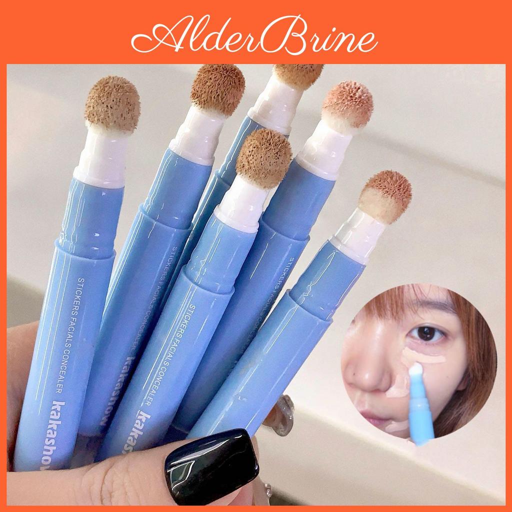 Dark Facial Concealer Cover Liquid Circles Freckles Acne Long Lasting Foundation Makeup Rotating Sponge Tip Applicator