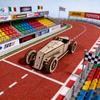 3D Wooden Racing Car Puzzle DO-IT-YOURSELF Miniature Kit Handcrafted Present Home Decor Birthday / Valentine s Day Present