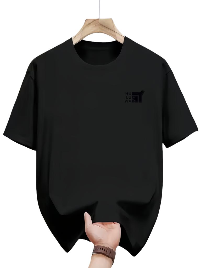 Summer Mens Casual Sports Shortsleeved Tshirt Comfortable To Wear and Suitable for Outdoor Leisure Activities