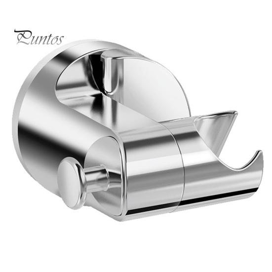 

Кронштейн для душевой стойки с крючком, прочный клей, водонепроницаемый, сменный держатель для душевой стойки серебряный