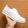 New Arrival Men Leather Oxford Shoes British Style Casual Shoes Business Formal Dress Footwear Lace-up Male Derby Shoes Sneakers