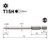 Amazon.co.jp Exclusive VESSEL Torx Bits, Tamper-Proof, T15H x 75mm, 10-Piece Set, J ZP