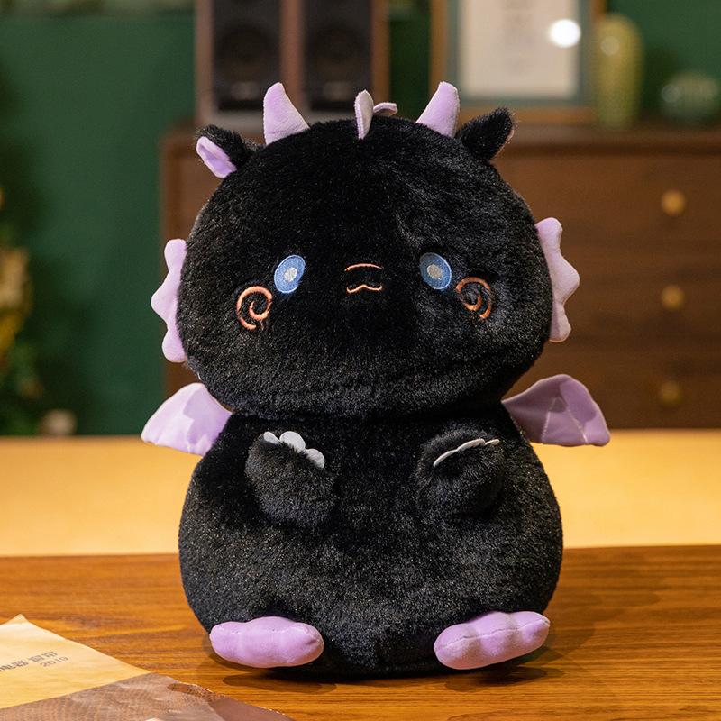 35cm Cartoon Loong Pluche Pop Gevuld Kawaii Chinese Draak Speelgoed Vleugels Lange Staart Pluche Verjaardagscadeau 35cm